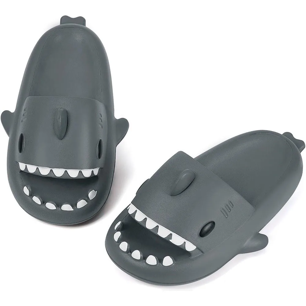 Black shark slippers - Image 2